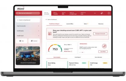 SavvyMoney preview in online banking