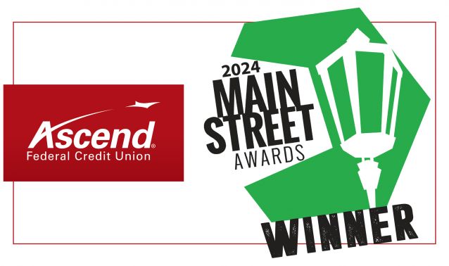 Graphic with Ascend and Main Street Awards Winner Logo
